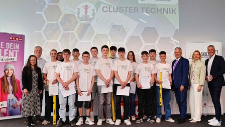 Preisverleihung PTS Skills 2026 Oberösterreich.