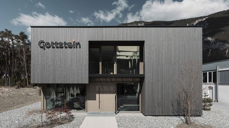 Außenansicht des Firmengebäudes der Gottstein GmbH