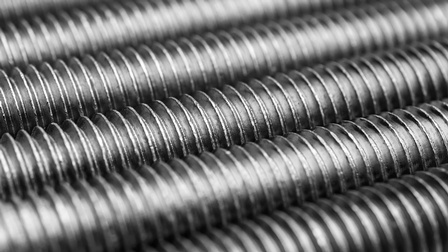 Nahaufnahme von Schrauben