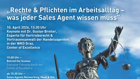 Sujet der Einladung zum Handelsagenten-Treff 2026