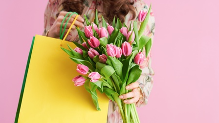 Blumen und Geschenke