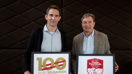 Freuen sich über das besondere Jubiliäum „100 Jahre Tiroler Seilbahnen