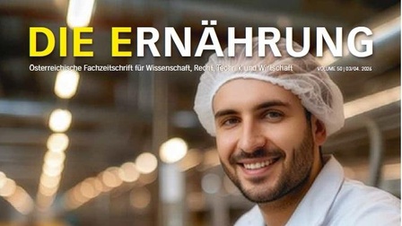 Cover DIE ERNÄHRUNG 03/04.2026