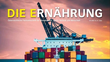 DIE ERNÄHRUNG 01.2026 - Cover