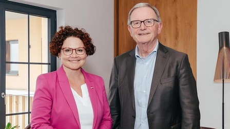 Staatssekretärin Elisabeth Zehetner, WKV-Präsident Karlheinz Kopf