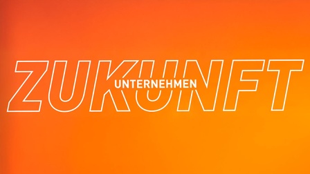 Schriftzug vom Magazin: Zukunft Unternehmen