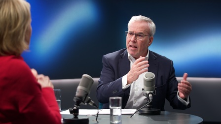 Christian Kesberg beim Interview