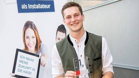 Josef Schweighofer aus St. Lorenz in Vöcklabruck vom Lehrbetrieb Brandlmayr Haustechnik GmbH