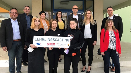 Foto vom Lehrlingscasting in Stegersbach 2022