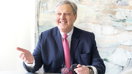 Porträt von BKS-Vorstand Nikolaus Juhasz 