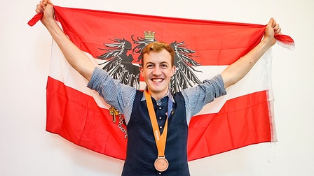 Wolfgang Ramminger, WorldSkills Bronzemedaillen-Gewinner Bewerb der Bautischler