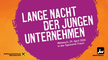 Webbanner Lange Nacht der jungen Unternehmen