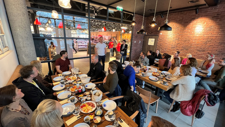 Ein entspannter Netzwerk-Vormittag im DELI in Speckbacher's Markthalle