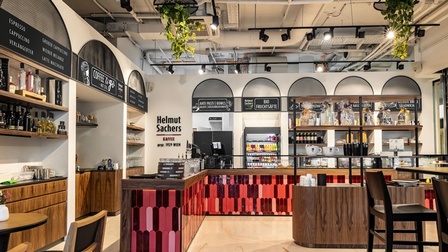 Sachers Coffee Lounge Innenansicht