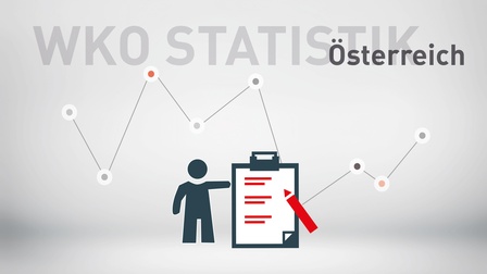 LOGO WKÖ Abteilung für Statistik mit Symbolbild Meisterprüfungsstatistik
