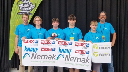 HTL Trieben bei der RoboCup Junior Europameisterschaft 2026