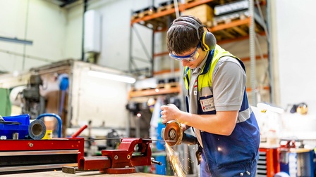 Elias Stuphann - Lehrling bei Egger Getränke