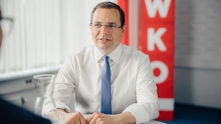 Wirtschaftskammerpräsident Andreas Wirth