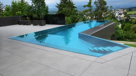 Swimmingpool im Garten