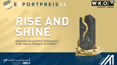 Exportpreis 2026 Werbesujet
