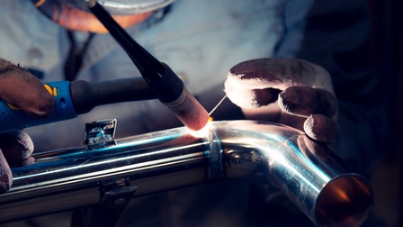 WIG-Schweißen von polierten Edelstahlrohren