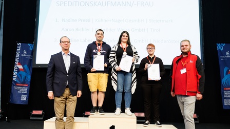 Staatsmeisterschaften AustrianSkills – Nadine Pressl und Aaron Bichler teilen sich den 1. Platz 