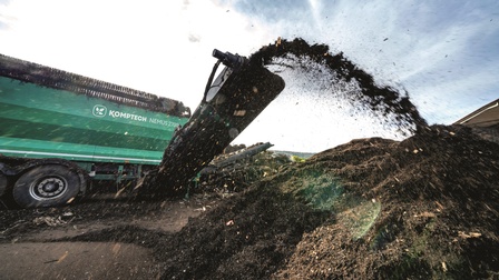 Abfallaufbereitungsmaschine