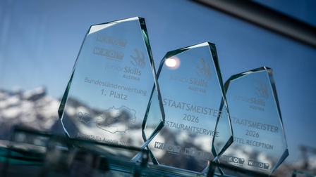 Junior Skills Austria Staatsmeister Trophäen