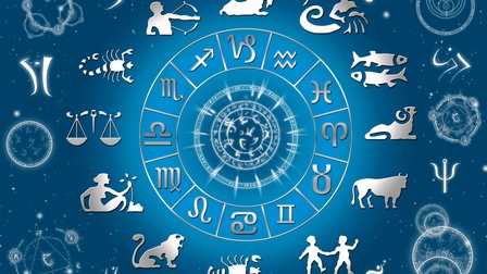 Horoskop Bild mit Sternzeichen