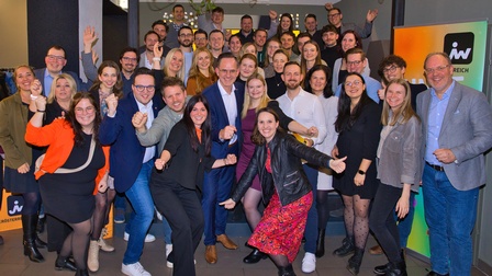 Beim Take-Off der Jungen Wirtschaft in Steyr im Come Together wurden auch ein Ausblick auf die kommenden Aktivitäten gegeben. 
