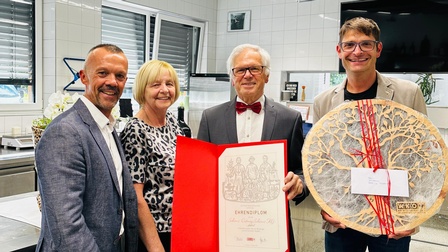 Ehrendiplom für Catering Schwarz