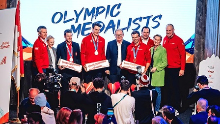 Vorarlberg nutzte olympische Bühne im Austria House in Cortina