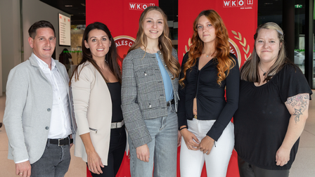 Lisa Maria Simperl (Mitte) beim Bewerb