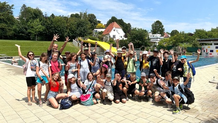 Badespaß im Vorjahr im Freibad Eisenstadt. 