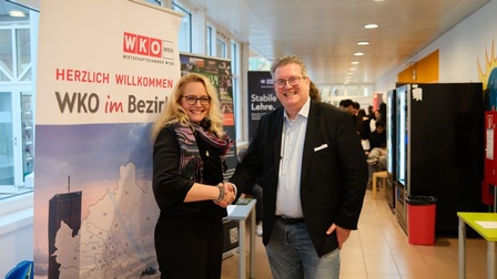 Karrieremesse an der Mittelschule Neubaugasse