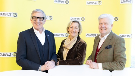 v.l.n.r.: Josef Herk, Kristina Edlinger-Ploder, Erich Brugger