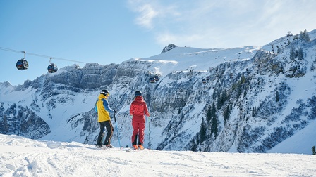 Skigebiet Damüls-Mellau