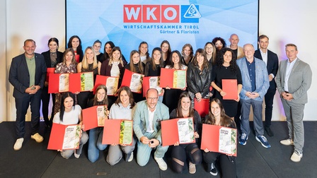 Verleihung Berufsdiplome Gärtner und Floristen