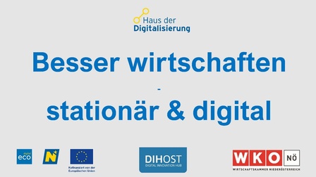 Besser wirtschaften - stationär & digital