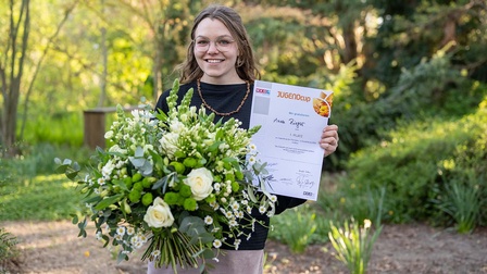 Anna Rieger, Lehrbetrieb Blumen Lorenz Pridt