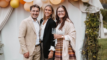 Fabian Kainz, Köchin Julia Hadwich und Franziska Holzer