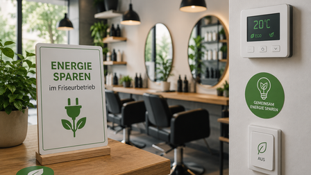Energie sparen im Friseurbetrieb
