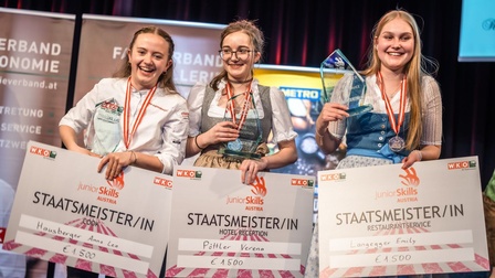 Siegerinnenfoto juniorSkills 2024