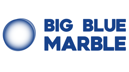 Schriftzug-Logo: Big Blue Marble