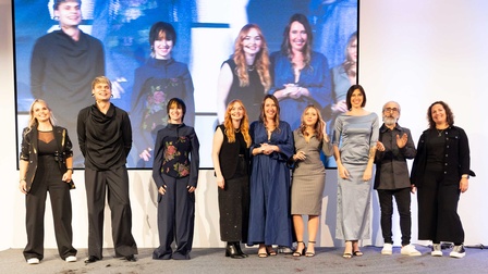 Gruppenbild der Trainer und Models der Trend Show Herbst 2025