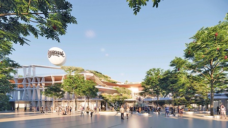 Messepark Erweiterung.