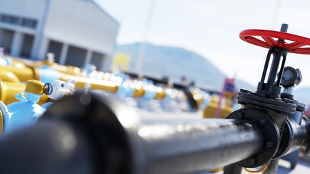 Gashahn bei Pipeline