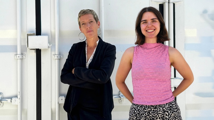 Clôd Baumgartner und Anna Kelme