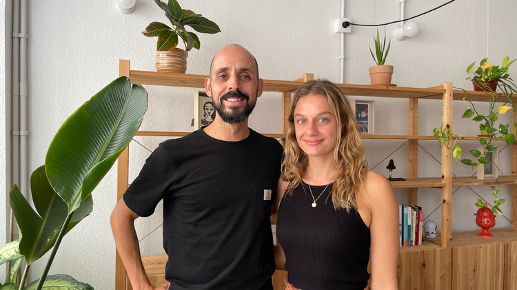Martina Burtscher mit Carlos Jonay Suárez