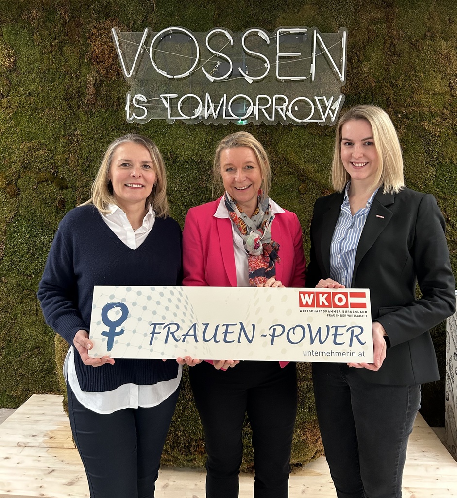 Netzwerktreffen von Frau in der Wirtschaft Burgenland bei Firma Vossen